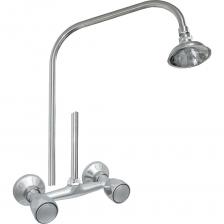 Душевая система для ванной комнаты представляет собой комплект оборудования, которое обеспечивает комфортное принятие водных процедур. Она включает в себя различные элементы, такие как душевая лейка, штанга, смеситель, шланг и другие комплектующие.