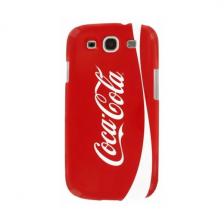 Чехол (клип-кейс) Hardcover Coca-Cola Original Logo для Galaxy S3