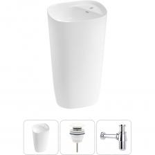 Все составляющие набора проходят деликатные апгрейды для достижения абсолютной гигиены, надежности монтажных элементов и максимального удобства в пользовании. В процессе обжига керамики при температуре 1250° С образуется плотная трехслойная фарфоровая структура, которая придает прочность и обеспечивает белизну как внутренней, так и внешней поверхности умывальника. Антибактериальное грязеотталкивающее покрытие керамики Lavinia Boho препятствует образованию налета и размножению патогенных бактерий. Для регулярной уборки раковины достаточно использования теплой воды и мягкой салфетки. Конструкция всех элементов набора идеально сочетается. Интуитивно понятный монтаж позволяет за считанные минуты осуществить сборку и подключение всех элементов набора, не прибегая к помощи профессионалов, и наслаждаться полученным результатом каждый день. Четко отлаженная система отгрузки позволяет каждому покупателю получить сантехнику в отличном состоянии со всеми гарантийными документами на покупку. Перед погрузкой каждое изделие из комплекта проходит детальный визуальный осмотр для предупреждения возможных царапин и повреждений. Комплект поставляется в единой коробке, в которой размещены все элементы набора в дополнительных индивидуальных упаковках, что гарантирует наличие всех позиций и их сохранность.