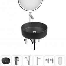 Набор Wellsee 6 в 1 Coax накладная раковина 30x30 см 20218207R