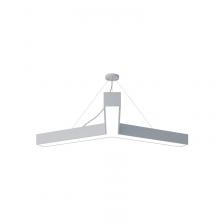 SPO-144-W-40K-066 Светильник LED ЭРА Geometria SPO-144-W-40K-066 Igrek 66Вт 4000К 5000Лм IP40 1200*80 белый подвесной драйвер внутри, цена за 1 шт