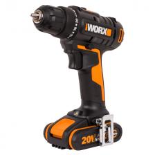 дрель-шуруповерт WORX WX100.2 20В Li-Ion 2Ач 2АКБ