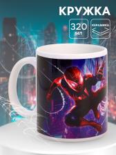 Кружка керамическая в коробке «Человек Паук неон», 320 мл