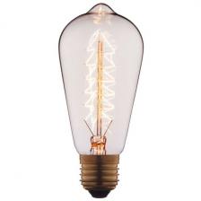 лампочка накаливания Эдисона груша E27 60W 2400-2800K Loft It Edison Bulb 6460-S