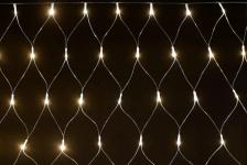 IEK LIGHTING Гирлянда сеть 1,5х1,5м 160 светодиодов теплый белый свет IP20 прозрачный шнур 3м 230В контроллер 8 сцен LGDB410-1-160-L1-T-S-44 1 шт