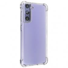 Противоударный чехол для Samsung Galaxy S21 Plus / Прозрачный чехол для Самсунг Галакси С21 Плюс / Прозрачный