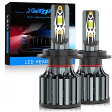 XSTORM H1 H4 H7 Светодиодная лампа H8 H11 9005 HB3 9006 HB4 9004 HB1 9007 HB5 H13 Светодиодная автомобильная фара 30000LM Turbo Lights lampada 12V Lamp