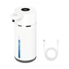 Автоматический дозатор пенного мыла, 420 мл, белый/черный