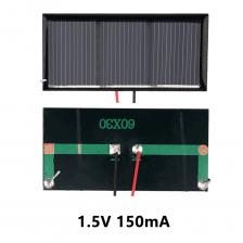 5 шт. микро-солнечная панель 1,5 В 2 В 5 В фотоэлектрическая панель хранения энергии с кабелем наружный аварийный источник питания DIY Power