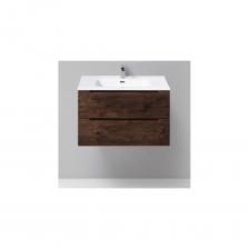 Подвесная база под раковину BelBagno ETNA-900-2C-SO-RW-P Rovere Moro
