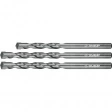 Набор сверл по бетону ЗУБР 3 шт, 6-8-10 мм 2922-H3_z01 применяется для работ по бетону, граниту, природному и искусственному камню, кирпичной кладке.