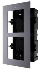 DS-KD-ACF2/Plastic Hikvision Врезная монтажная рамка на 2 модуля