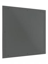 Люк ревизионный LN фланец 300х300 нажимной 327х327 пластик Gray EVECS