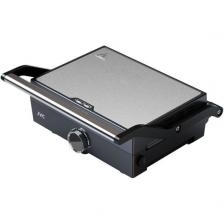 Гриль электрический JVC JK-GR205, 1000 Вт, серебристый/черный