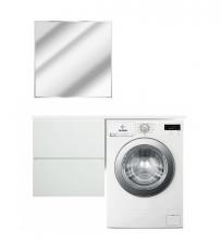 Комплект мебели Эстет Dallas Luxe 140 L подвесной 2 ящика белый
