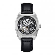 Часы Elliott с кожаным ремешком Heritor Automatic, черный