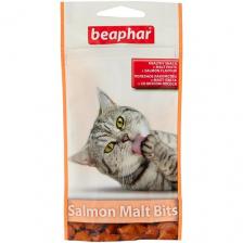 Лакомство для кошек Beaphar Salmon Malt Bits, 35 г