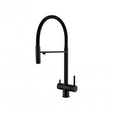 В WESNAART используются только высококачественные материалы, современные технологии и сертифицированные комплектующие.Смеситель изготовлен из нержавеющей стали SUS304. Данный материал отличается особой прочностью, износостойкостью и гигиеничностью. 0% Pb – нержавеющая сталь не содержит свинец, является экологически чистым материалом.Материал: нержавеющая сталь SUS304Цвет корпуса: черныйЦвет излива: черныйКерамический картридж 35 ммПластиковый аэратор с каналом для питьевой водыГибкая подводка EPDM в оплетке из нержавеющей стали 1/2" 50 смПодводка для подключения к фильтру 35 смПьедестал из нержавеющей сталиКрепежГарантия на корпус и покрытие: 5 летГарантия на комплектующие: 3 года