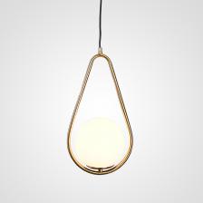 Подвесной Светильник Hoop Drop Brass От Imperiumloft