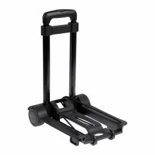 Тележка складная, для покупок и багажа, нагрузка до 30 кг, телескопическая ручка, пластик, 250x330x445(960) мм