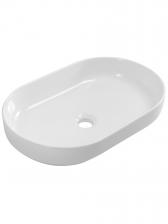 Накладная раковина Cezares CZR-6594 глянцевая белая
