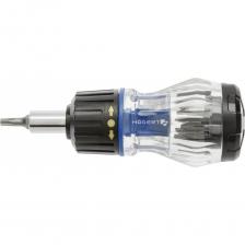 Универсальная отвертка HOEGERT TECHNIK HT1S214-1: компактность и мощность в одном инструменте! Отвертка HOEGERT TECHNIK HT1S214-1 – ваш идеальный выбор! Этот компактный инструмент сочетает в себе реверсивную рукоятку с трещоткой и 8 сменных отверточных насадок, что делает его незаменимым помощником при сборочных и регулировочных работах. Отвертка HOEGERT TECHNIK HT1S214-1 – это надежный и функциональный инструмент, который станет вашим незаменимым помощником в мастерской, гараже или дома!