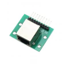 5 шт., плата адаптера RJ45 к XH2.54, модульный Ethernet-разъем, сетевой интерфейс + коммутационная плата + контактный разъем