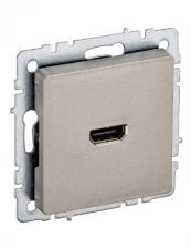 IEK BRITE Розетка HDMI РHDMI-0-БрШ шампань BR-H10-K37 1 шт