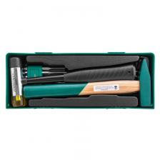 Набор выколоток Набор молотков и выколоток в ложементе Jonnesway M09513SP 046642, 13 предметов