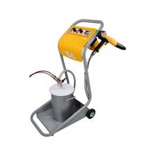 Новая, отвечающая всем современным требованиям к окраске и промышленной безопасности установка нанесения порошковой краски.Полный комплект с 10 литровым баком с ожижением порошка, готовый к работе. Остается подать сжатый воздух и засыпать порошок в бак.Удобная транспортная тележка для перемещения установки в помещении.Точная цифровая настройка электрических параметров. Создание собственного режима электрических параметров. Система пульс.В отличии от систем с верхней воронкой распылитель стабильно работает при любом угле наклона, горизонтально и вертикально, что удобно при прокраске сложных изделий, коробов, автомобильных дисков! Фильтр масло-влагоотделитель в комплекте.Режим Pulse — позволяет накладывать слой краски 40-70 микрон, снижает ее потребление на 20%.С его помощью можно качественно перекрашивать поверхности, наносить несколько слоев краски, наносить в труднодоступные места.Функции современных установок —ожижение порошковой краски в баке или вибропитателе, регулировка подачи объема порошка, транспортного воздуха.В комплекте стандартная и щелевая насадки (идеально для труднодоступных мест и окраски углов).Многофункциональный индикатор режимов.3(три) заводских режима покраски(плоскости, сложные изделия, перекрас)Плавная регулировка высокого напряжения 0-100 кВ и интуитивно понятные органы управления.Плавная регулировка тока 0-100 мА для устранения эффекта обратной ионизации.Комплект готов к работе прямо из коробки