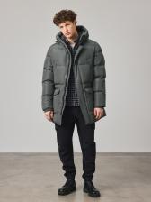 Just Clothes Пуховое пальто с капюшоном