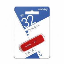 USB 2.0 накопитель Smartbuy 032GB Dock Red (SB32GBDK-R), цена за 1 шт