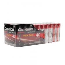 Camelion Plus Alkaline LR6 SP-40 (LR6-SP40HFB, пальчиковая батарейка АА 1.5В) (упак. 40 шт.), цена за 1 упак.