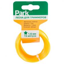 Леска для триммеров Park 1.6 мм, 15 м, Звезда (990589)