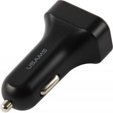 Автомобильное зарядное устройство NTU35MC13TZ 2xUSB с кабелем microUSB Black