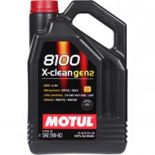 Моторное масло Motul 8100 X-clean gen2 5W-40