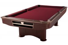 Бильярдный стол для пула, 9 ф, в комплекте, аксессуары + сукно Dynamic Billard Competition II 55.006.09.2 махагон