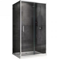 Душевой уголок Abber Schwarzer Diamant AG301105-S905 110х90, профиль хром, стекло прозрачное