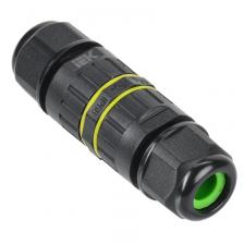 Коннектор кабельный герметичный WTP-302 3 PIN IP68 IEK, цена за 1 шт