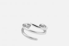 Кафф серебряный Cuff spring Trio 1 шт MENDEL