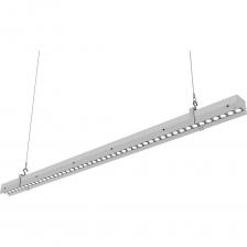 Светодиодные линейные светильники РИТЕЙЛ разработаны специально для освещения торговых залов гипермаркетов и других магазинов. Светильники снабжены концентрирующей оптикой, которая позволяет создавать необходимую освещенность в проходах и на продуктовых стеллажах. Вторичная оптика фирмы «LEDIL» (Финляндия). Удобный регулируемый крепеж позволяет осуществлять подвесной монтаж светильников. В светильниках предусмотрена возможность замены источников питания без их демонтажа. Корпус белого цвета. Материал корпуса – сталь. Материал рассеивателя – ПММА.