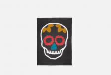 Коврик для ванной комнаты Los Muertos, grey, yellow 1 шт MOROSHKA