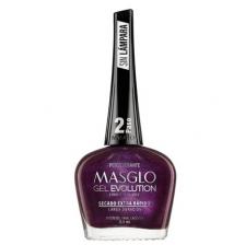 Лак для ногтей MASGLO GEL EVOLUTION с эффектом геля. Не требуется УФ-лампа или светодиодная лампа. Держится до 12 дней. Стойкий цвет