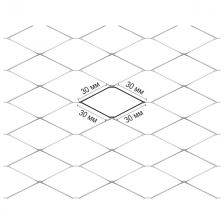 сетка металлическая ШТРЕК оцинкованная 30х30мм 1х15м