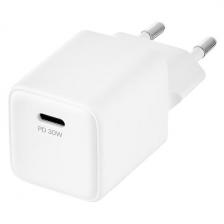 Сетевое зарядное устройство uBear Bridge USB-C, 30 Вт, GaN + Super Fast Charging