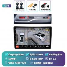 Android 15 Carplay автомобильное радио мультимедиа для Citroen C5 2008 2009 2010-2017 навигационное видео DVD авторадио стерео 2din головное устройство