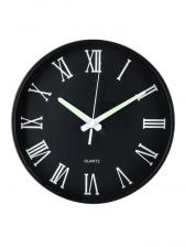 Часы настенные интерьерные «Классика», плавный ход, светящиеся, d-25 см