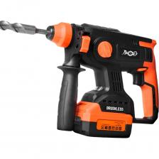 Аккумуляторный бесщеточный перфоратор 21 В, с максимальным диаметром сверления 22 мм обладает высокой энергией удара и компактной конструкцией. L-PB-22 имеет три функции: сверление, долбление и ударное сверление. Предназначен для сверления и долбления в кирпиче, бетоне, камне, металле, дереве. Благодаря бесщеточному двигателю перфоратор имеет длительный срок службы и превосходную эффективность. Работает от литий-ионной аккумуляторной батареи 21 В премиум-класса. Является одним из самых мощных аккумуляторных перфораторов диаметром 22 мм среди конкурентов.