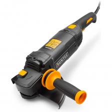 УШМ RT-ADC2200 разработана специально для долгой и интенсивной работы. Она обладает мощностью 2200 Вт и скоростью вращения диска в 6500 об/мин, что оптимально сочетается с рабочим диском диаметром 230 мм.Эффективная система охлаждения и износостойкие щетки позволяют работать длительное время без остановки. Отсутствие дополнительных электронных систем снижает вероятность поломки. Электронная защита от перегрузки предотвращает перегорание мотора при заклинивании диска. Система плавного пуска раскручивает двигатель без рывка и пусковой перегрузки, что увеличивает долговечность инструмента. Поддержание оборотов позволяет работать при любой нагрузке без потери производительности. Основную рукоятку можно повернуть вокруг своей оси, что позволяет удобно держать инструмент при любом хвате. Эргономичный компактный корпус для использования даже в ограниченном пространстве. Защитный кожух диска не требует дополнительного инструмента для фиксации. УШМ оснащена широким удобным выключателем с пылезащитой и блокировкой непреднамеренного включения. Благодаря фиксации выключателя во включенном положении, не придется постоянно удерживать его во время продолжительной работы. Как основная, так и дополнительная трехпозиционная рукоятка имеют мягкие накладки для удобного хвата. Кабель питания в резиновой изоляции длиной 3 метра позволяет оператору свободно перемещаться по рабочей зоне.