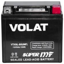 Мото аккумулятор VOLAT YTX5L-BS (MF), полярность обратная